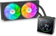 Refrigeração Líquida AIO para CPU THERMALTAKE TH240-S V3 ARGB (ARGB Sync - Preto)