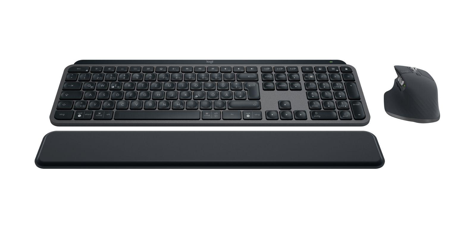 Conjunto Teclado e Rato LOGITECH MX Keys S Combo (Alemão - Teclas tesoura - Tamanho completo - Grafite), miniatura 2