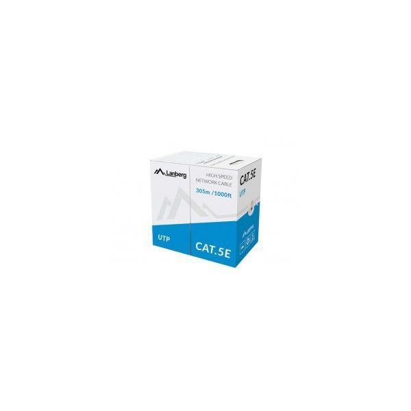 Cabo de Rede LANBERG LCU5-10CC-0305-S (305 m - Cat5e - Cinzento), miniatura 2