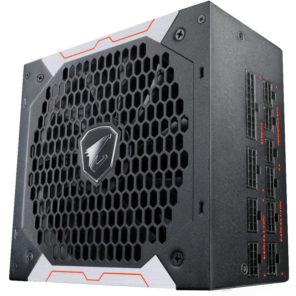 Fonte de Alimentação GIGABYTE AORUS P850W (ATX - 850 W - 80 PLUS Gold - Preto)