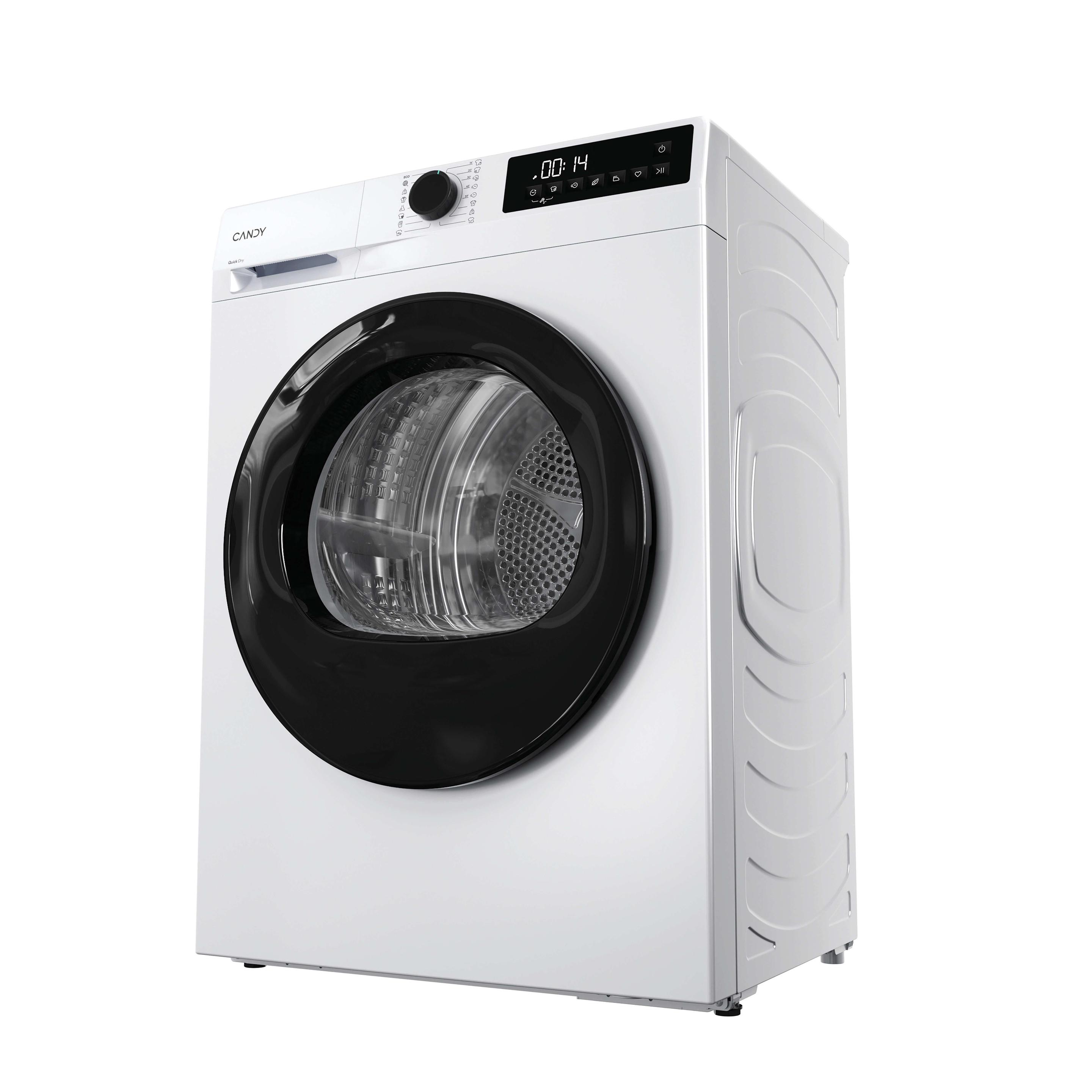 Máquina de Secar Roupa Independente CANDY GD9N2BS (9 kg - Bomba de calor - Esquerdo - Branco), miniatura 2