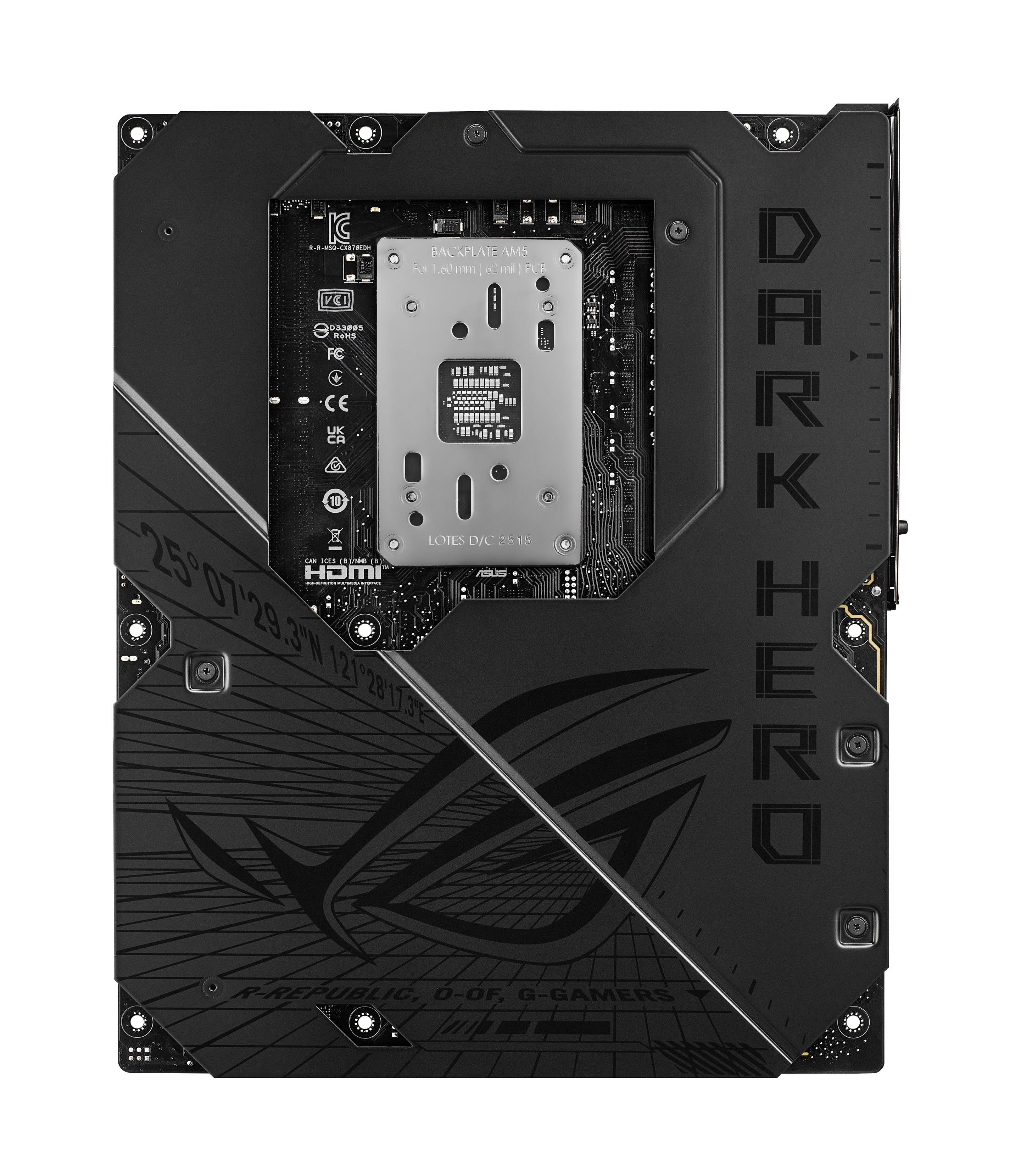 Motherboard ASUS ROG CROSSHAIR X870E DARK HERO (AM5 - ATX - Duplo canal - Preto), miniatura 11