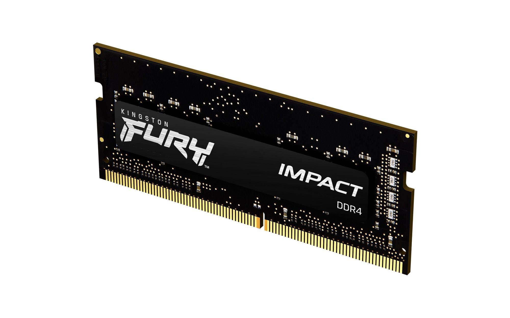 Memória RAM KINGSTON FURY Impact KF432S20IBK2/16 (3200 MHz - 16 GB - SO-DIMM), miniatura 2