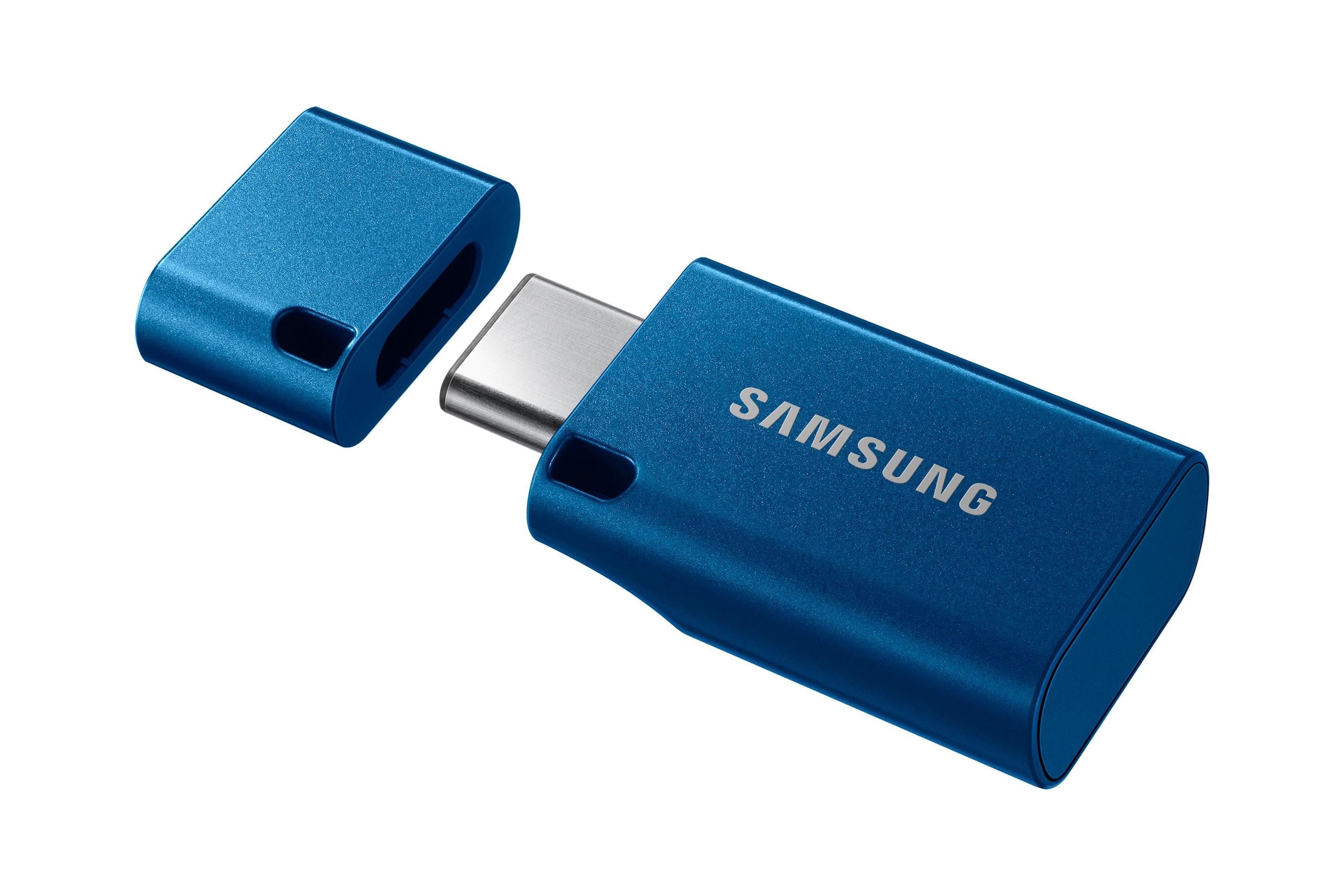 Pen USB SAMSUNG MUF-256DA/APC (256 GB - Com tampa - USB Type-C - Azul) — miniatura 6