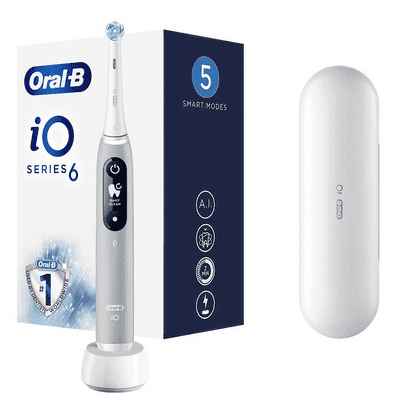Escova de Dentes Elétrica BRAUN Oral-B iO6 (Cinzento)