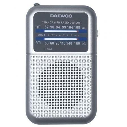 Rádio Portátil DAEWOO DW1008SL (Prateado)