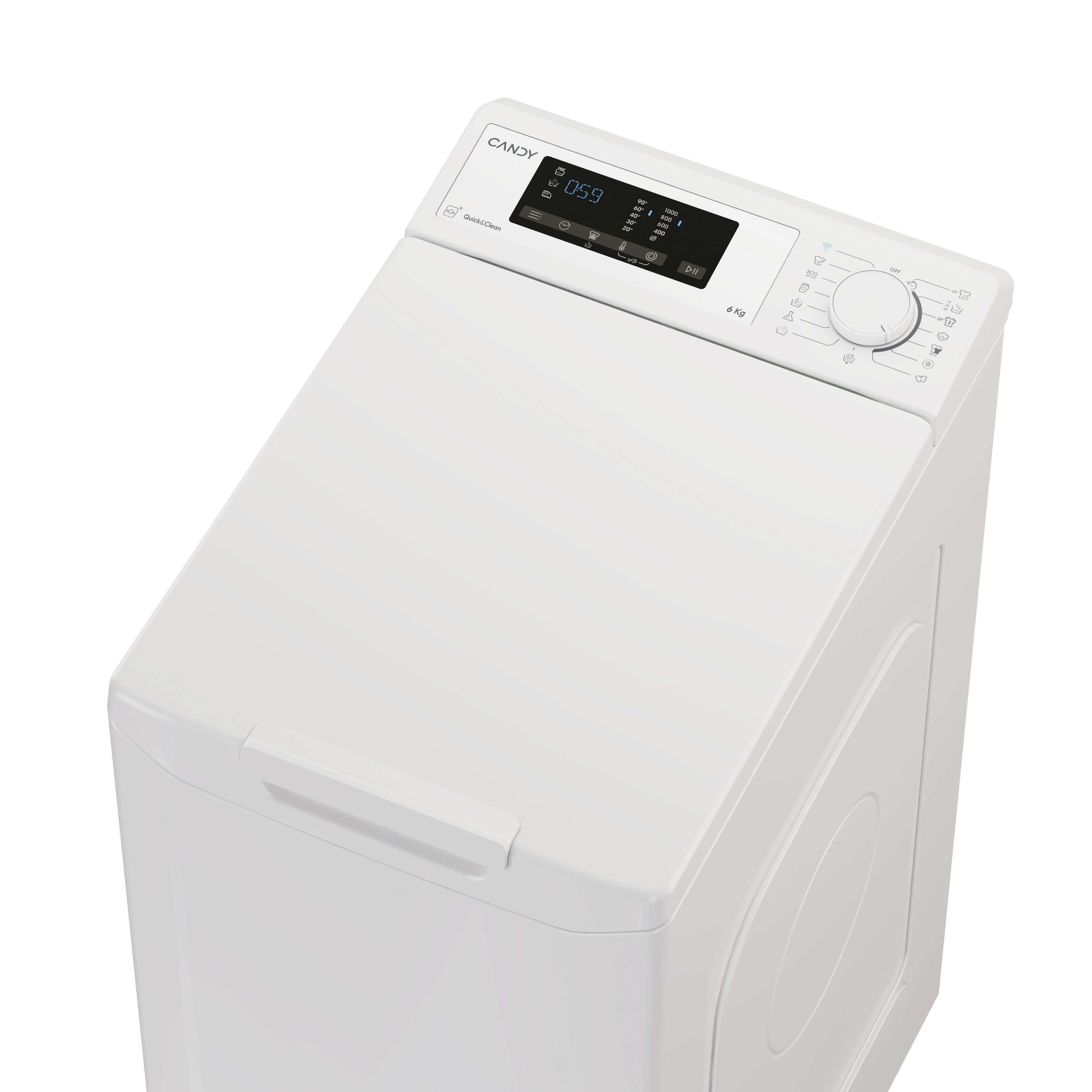 Máquina de Lavar Roupa Independente CANDY TCA063D3-S (1000 RPM - C - B - Branco), miniatura 4