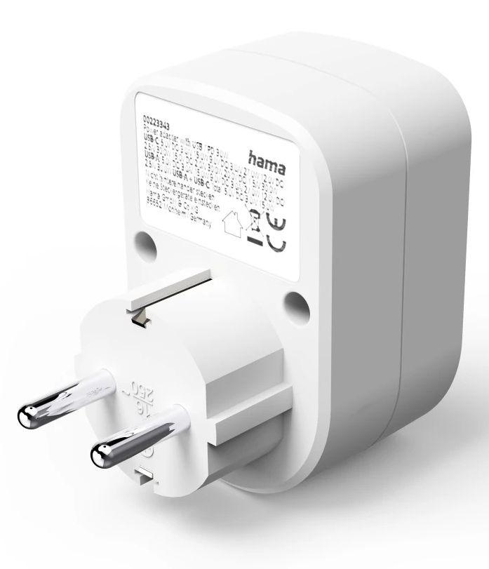 Adaptador de Tomada HAMA 00223343 (Branco) — miniatura 4