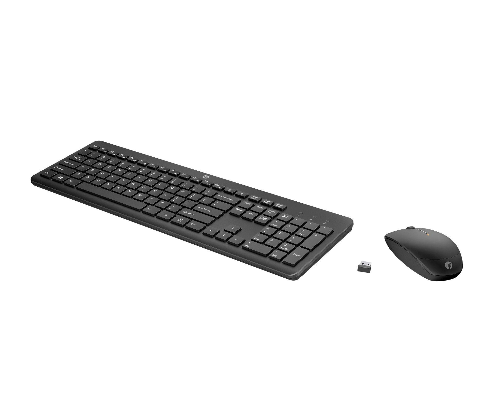 Conjunto de Teclado e Rato HP 230 (Interruptor de membrana - Tamanho grande - RF Wireless - Preto) — miniatura 5
