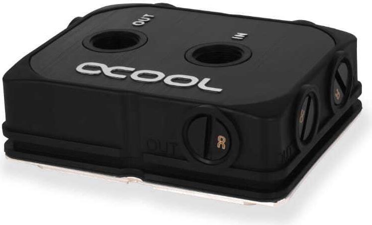 Bloco de Refrigeração Líquida para CPU ALPHACOOL Eisblock XPX Pro 1U Ampere LGA 4926 (Ampere LGA 4926 - Preto)