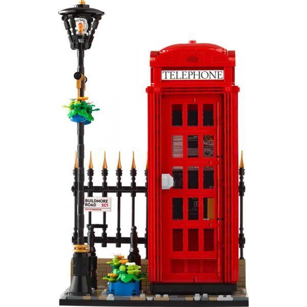 LEGO 21347 Ideas Cabine Telefónica Vermelha de Londres (18+ anos - 1460 peças), miniatura 4