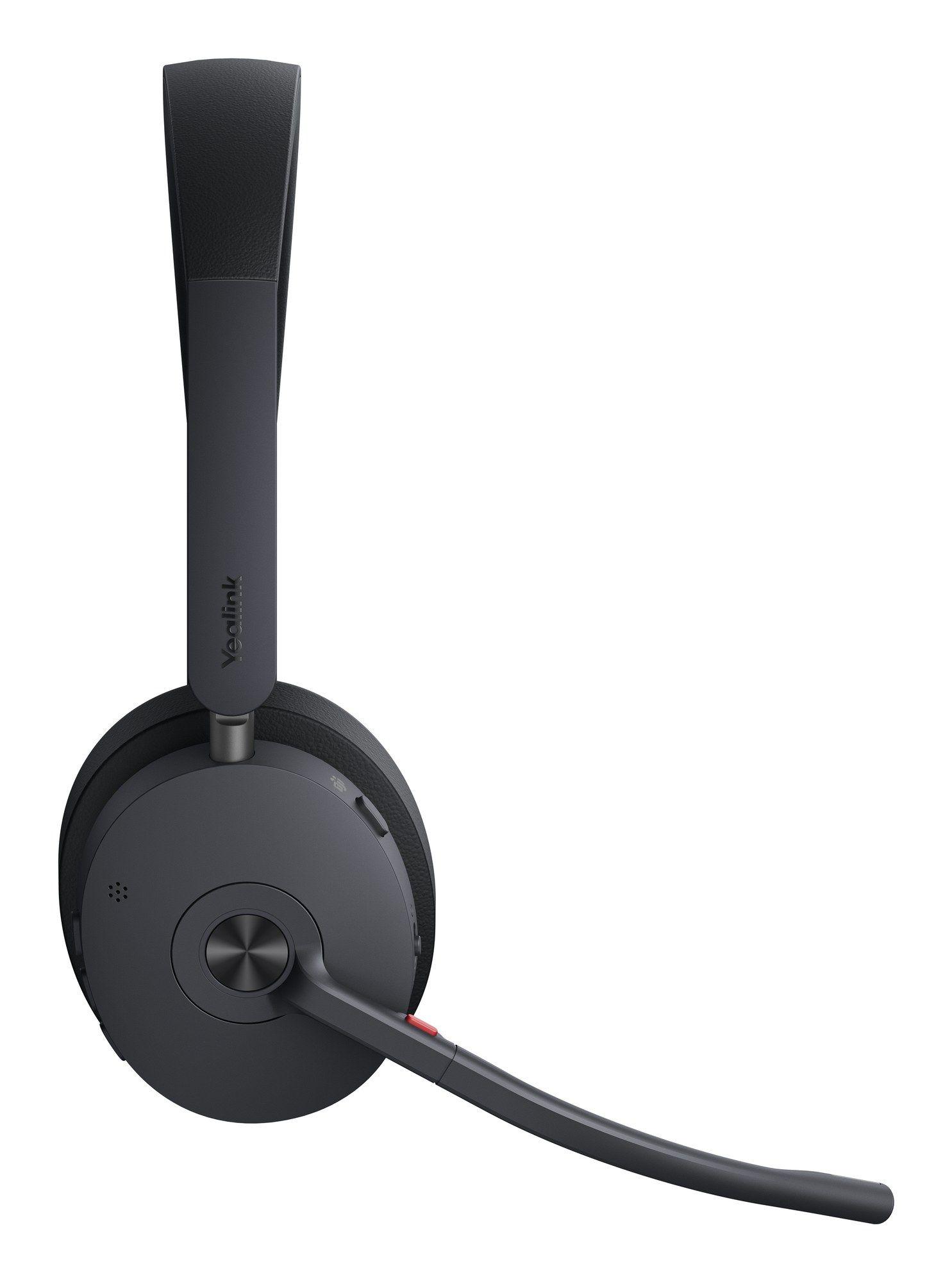 Headset YEALINK WH68 Teams (Binaural - Com fios e sem fios - Supra-aural - Preto), miniatura 4