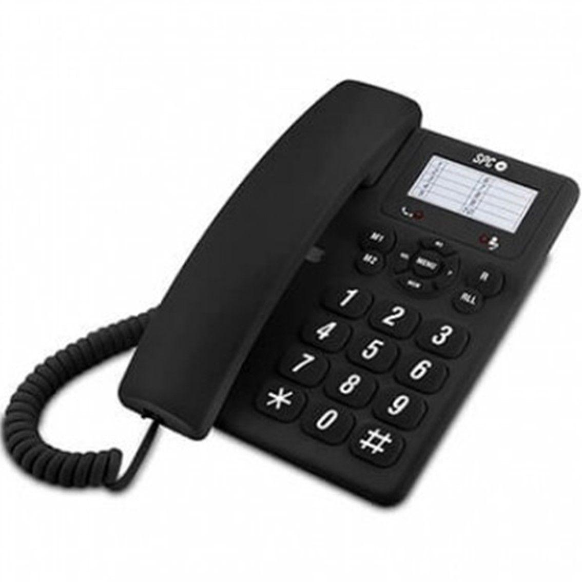 Telefone Fixo SPC ORIGINAL 3602N (Preto)