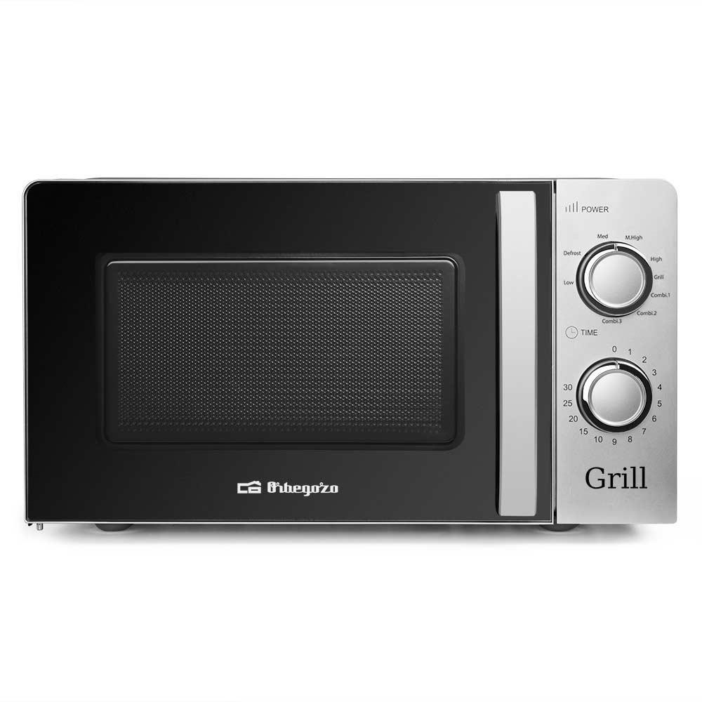Micro-ondas Grill ORBEGOZO MIG2138 (700 W - 900 W - 20 l - Preto/Inox), miniatura 2