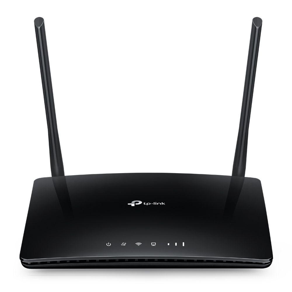 Router 4G LTE TP-LINK Archer MR200 V3 (Wi-Fi 5 - 733 Mbit/s - Dual-band - Preto)