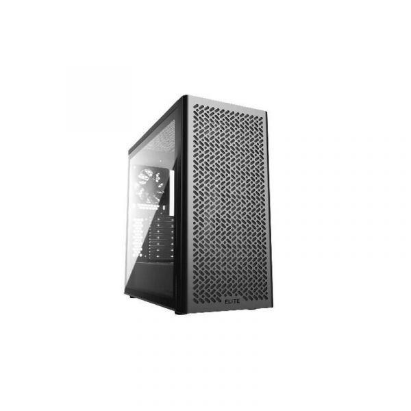 Caixa de Computador COOLER MASTER Elite 502 Lite (E-ATX - Midi Tower - RGB integrada - Preto)