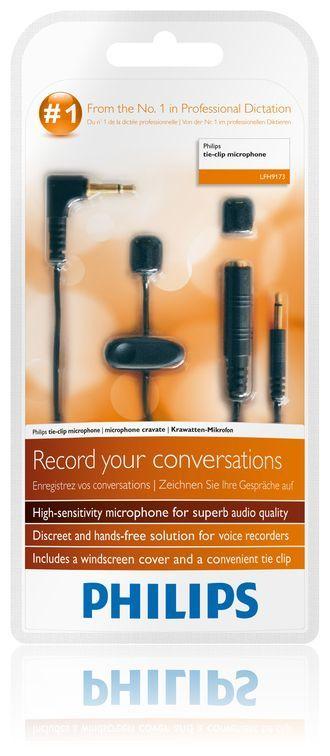 Microfone para PC PHILIPS LFH9173/00 (Microfone para PC - Com fios - 50-20000 Hz - Preto), miniatura 2