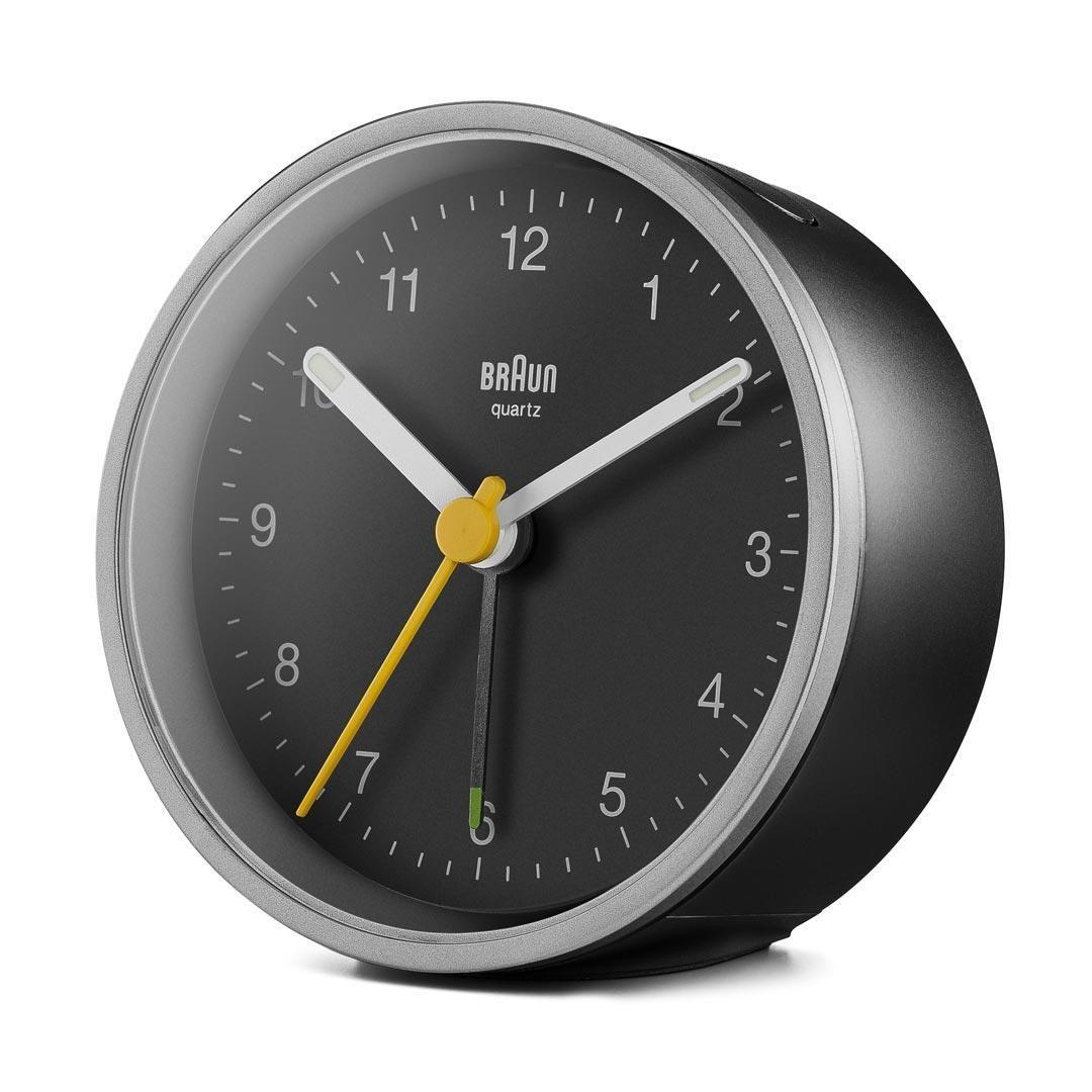 Despertador de Quartzo BRAUN BC 12 SB (Preto e Prateado), miniatura 2