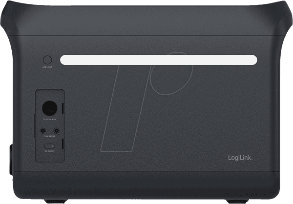 Estação de Energia Portátil LOGILINK PPS1800 (1800 W - LiFePO4 - Preto), miniatura 4