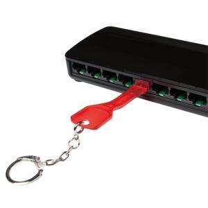 Bloqueador de Portos RJ45 LOGILINK MP0042 (Vermelho), miniatura 2