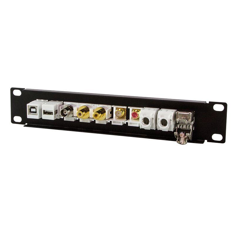 Painel Keystone LOGILINK ACT108 (10" - 10 Módulos - Preto), miniatura 4