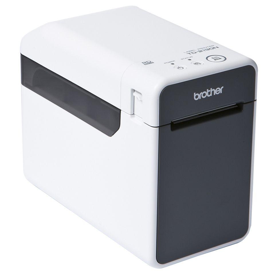 Impressora de Etiquetas e Talões BROTHER TD-2135N (AC, USB - Com fios e sem fios - Branco e Cinzento), miniatura 3