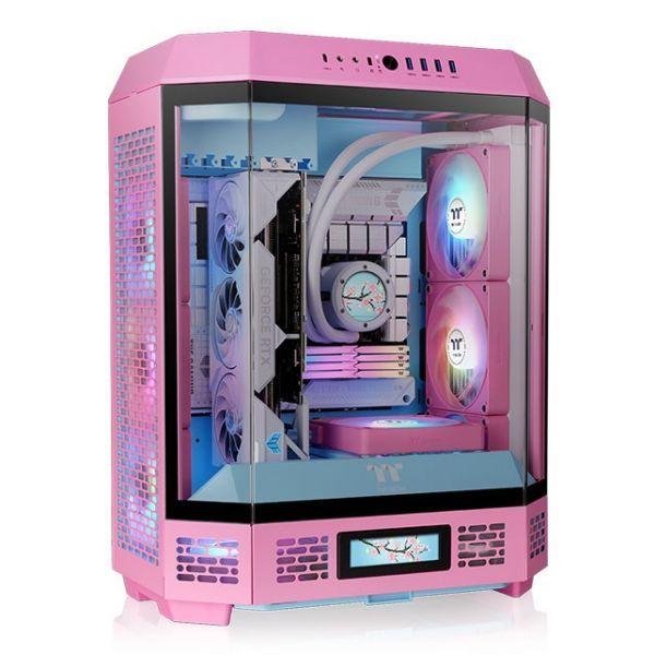Caixa PC THERMALTAKE The Tower 600 (ATX, micro ATX, Mini-ITX - PS2 - 2.5" - Rosa), miniatura 2