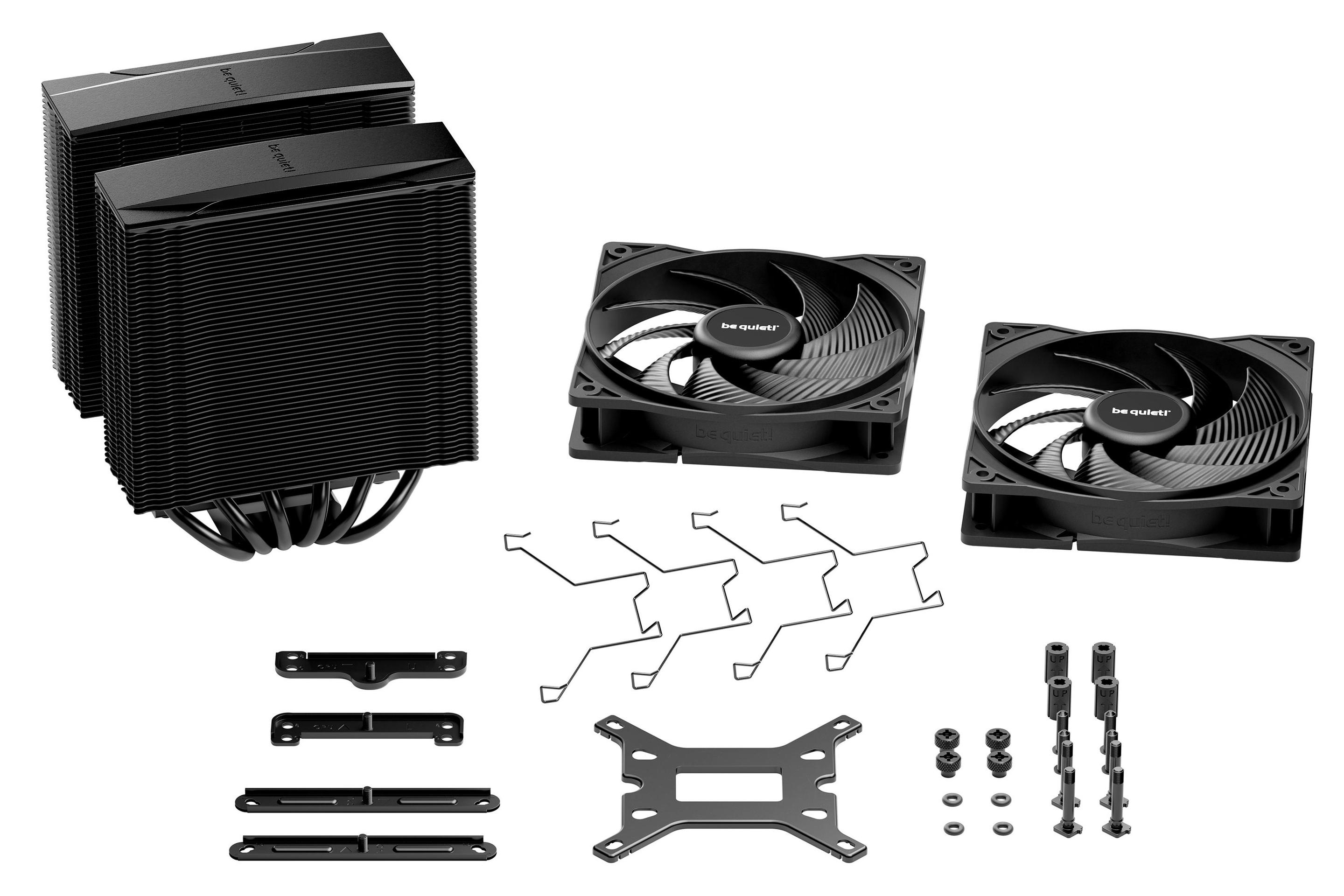Dissipador de CPU BE QUIET! Pure Rock Pro 3 Black (120 mm - 2 ventoinhas - 2000 RPM - Preto), miniatura 6