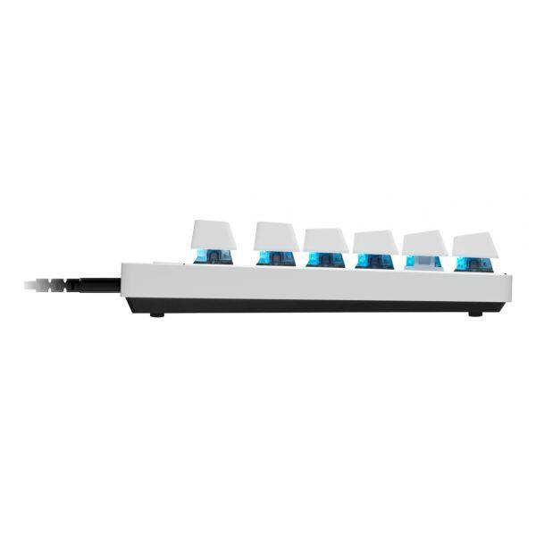 Teclado LOGITECH G PRO X TKL RAPID (Estados Unidos - Interruptor magneto-mecânico - USB - Branco) — miniatura 5