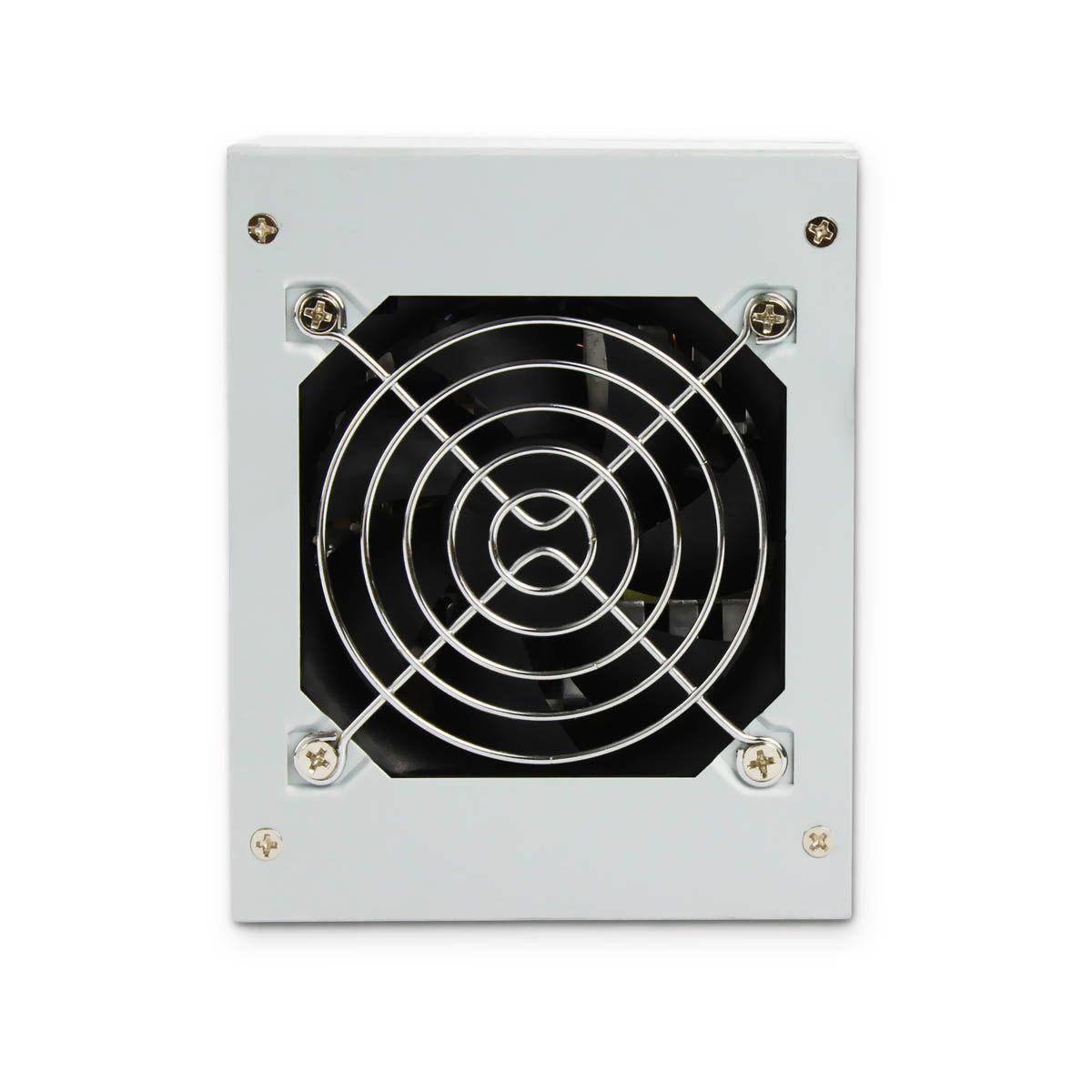 Fonte de Alimentação TOOQ Ecopower II TQEP-500S-SFX (micro ATX - 500 W - Não modular - Prateado), miniatura 2