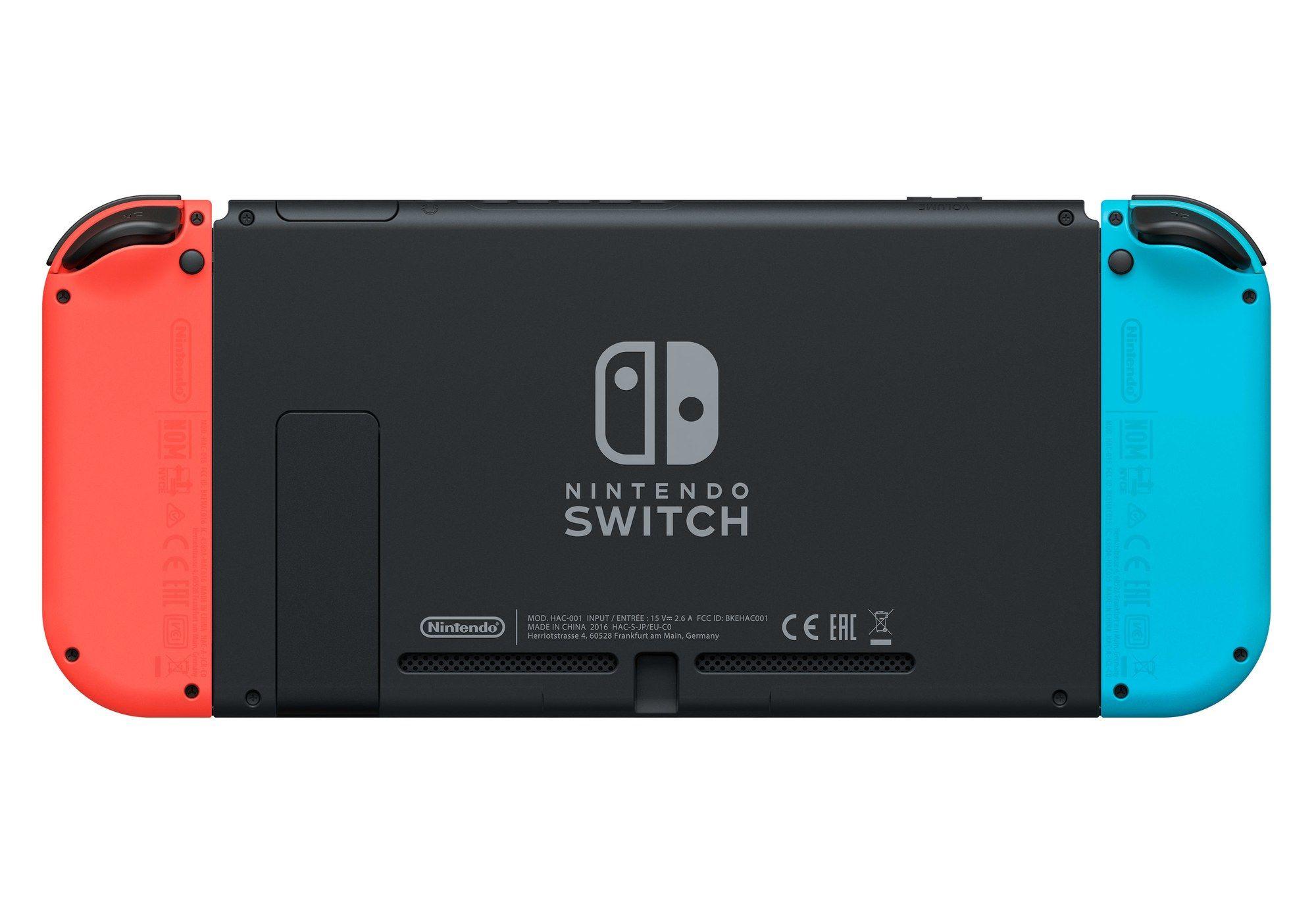 Consola NINTENDO Switch V2 (NVIDIA - 32 GB - 6,2" - Azul e Vermelho Neon) — miniatura 7