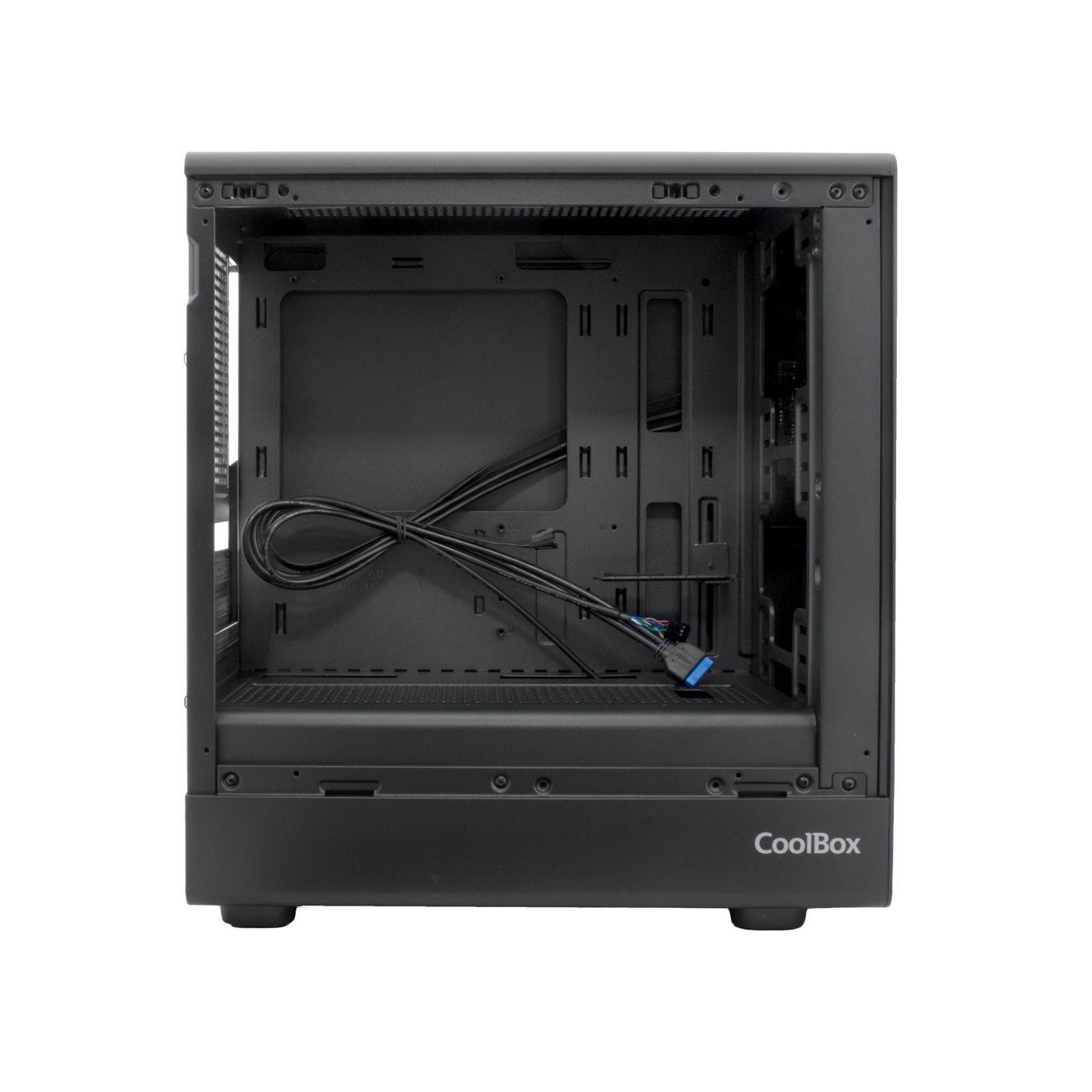Caixa Gaming Micro-ATX COOLBOX GM350 Darkface (Micro-ATX e Mini-ITX - Micro-ITX, Micro ATX - Preto) — miniatura 7