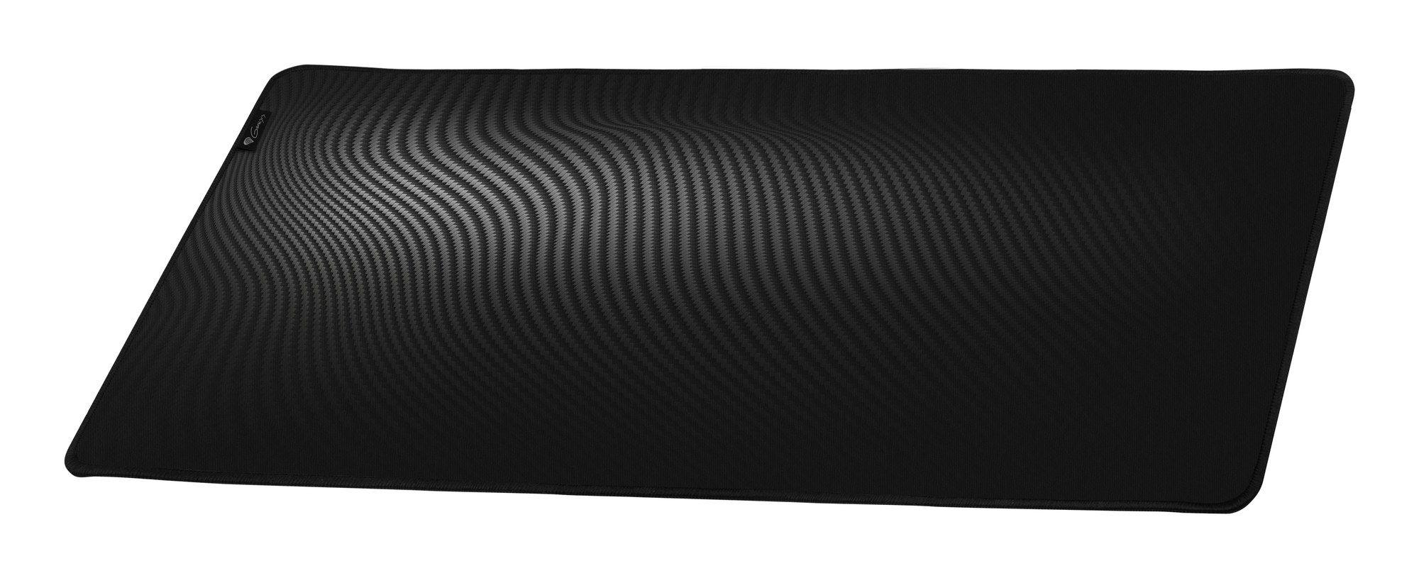 Tapete de Rato para Jogos GENESIS Carbon 500 Ultra Wave (Tecido, Borracha - 2,5 mm - Preto e Cinzento) — miniatura 2