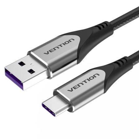 Cabo USB-A para USB-C VENTION COFHG (1,5 m - USB-A - USB-C - Cinzento)