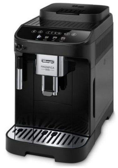 Máquina de Café Automática DELONGHI Magnifica Evo ECAM290.22.B (Grãos de café, Café moído - 1450 W - 15 bar - Preto)