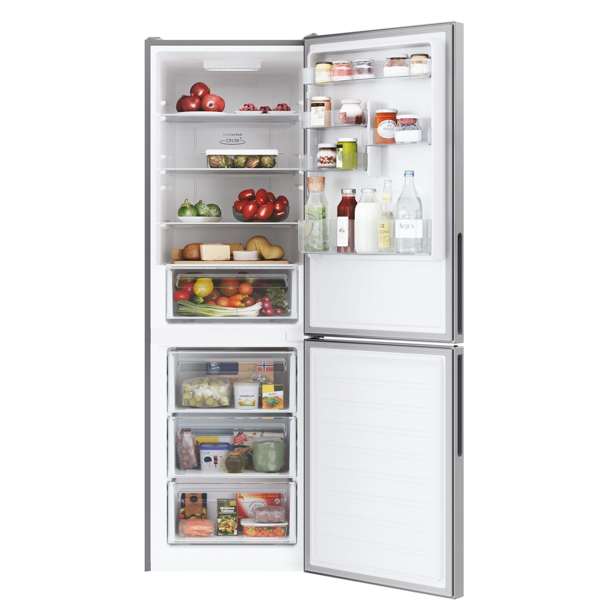 Frigorífico Combinado Independente CANDY CCE4T618ES (341 L - hOn - 185x59,5x65,8 cm - Prateado) — miniatura 2