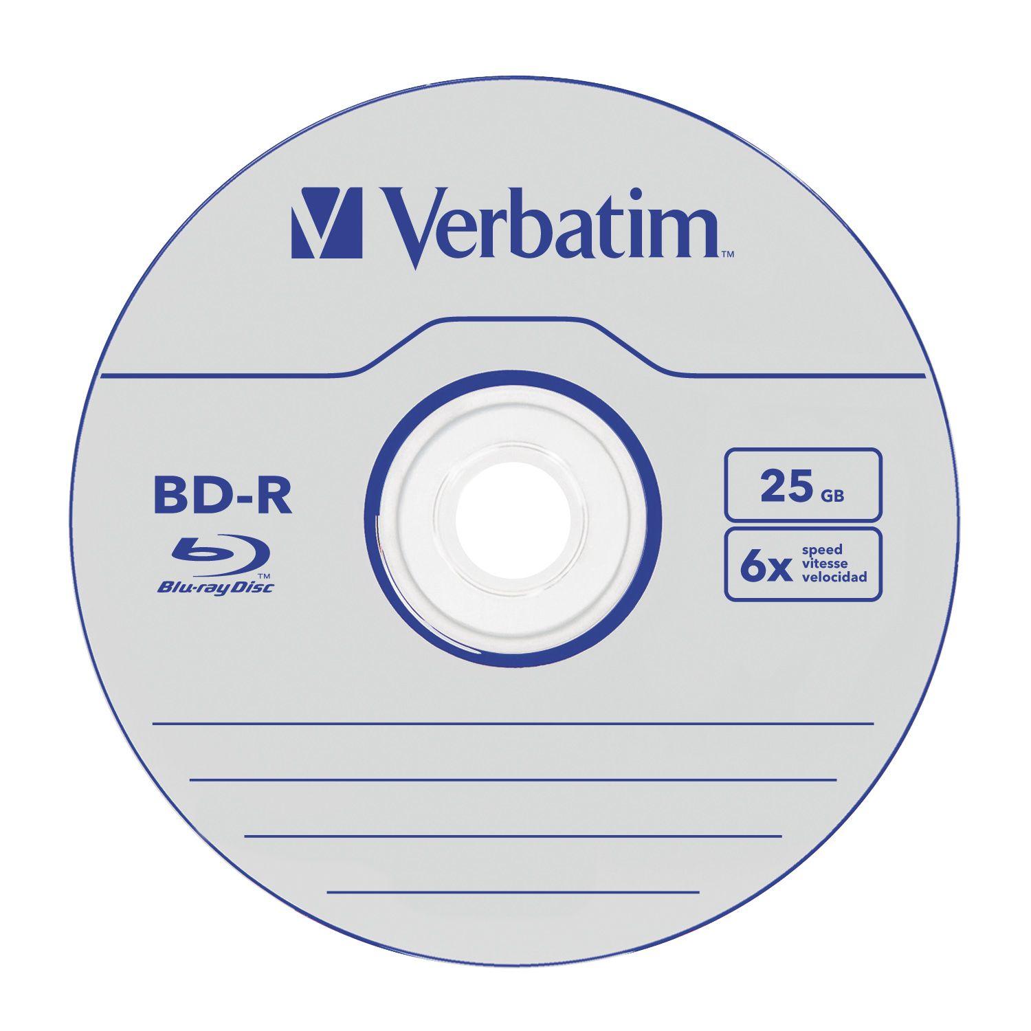 Disco Blu-ray Gravável VERBATIM DataLife (Multicor) — miniatura 3