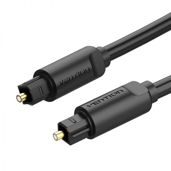 Cabo de Áudio de Fibra Ótica VENTION BAEBJ (TOSLINK - Preto)