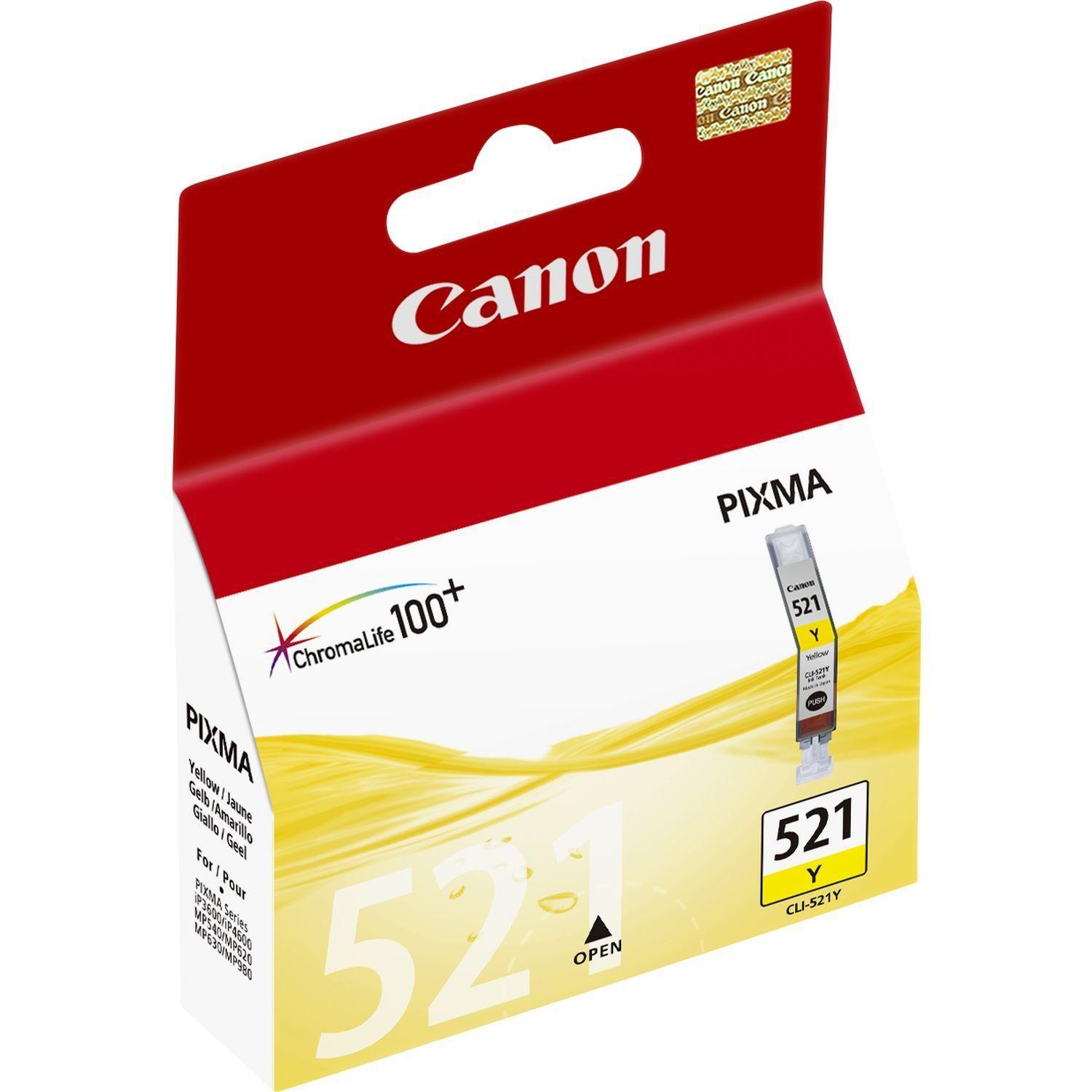 Tinteiro CANON CLI521 (Amarelo) — miniatura 2