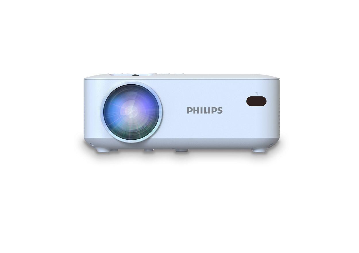 Projetor de Curta Distância PHILIPS NeoPix 100 (800x480 - LED - 800 x 480 - Branco) — miniatura 2