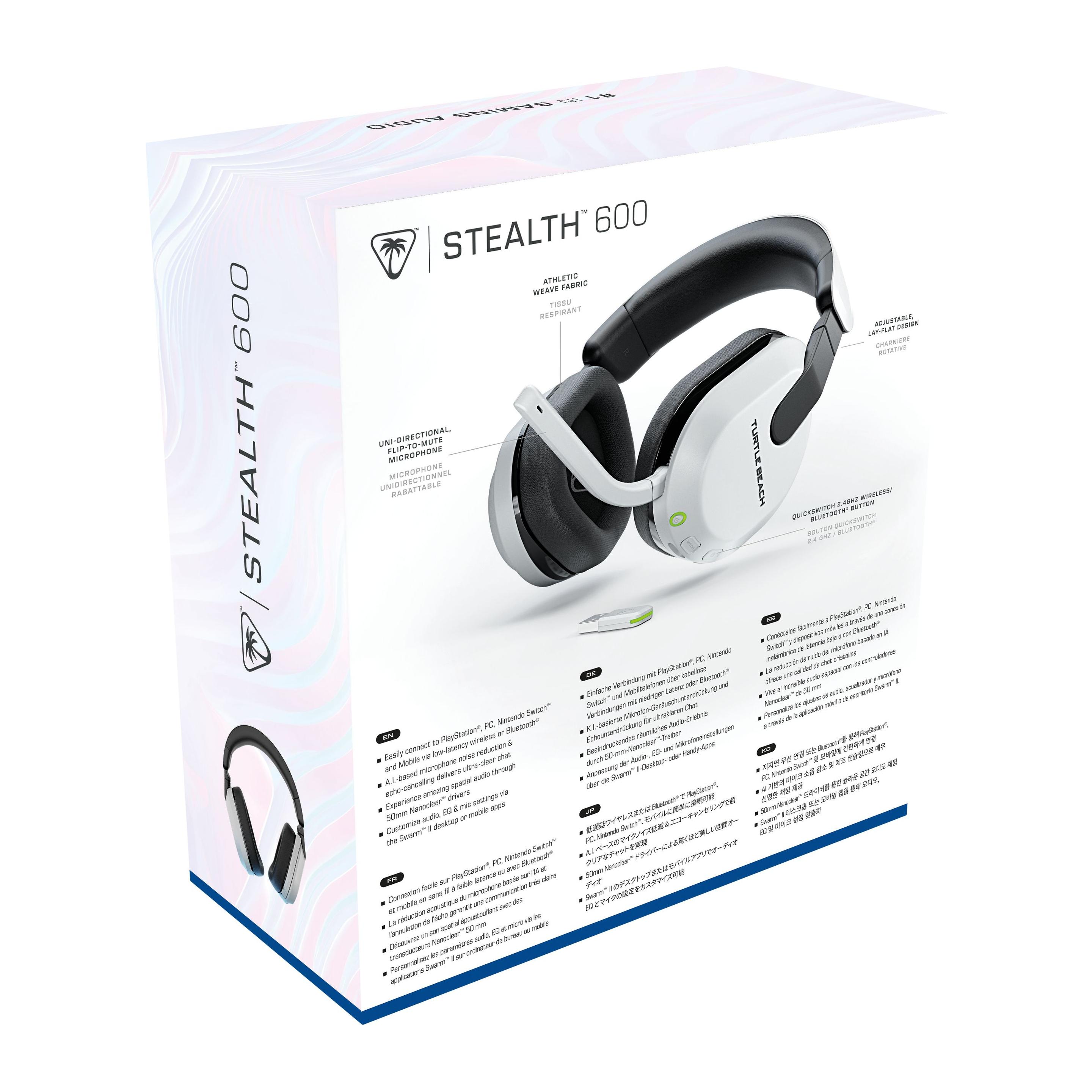 Headset Gaming TURTLE BEACH Stealth 600 Gen 3 PS (Binaural - Sem fios - Circum-aural - Branco), miniatura 11