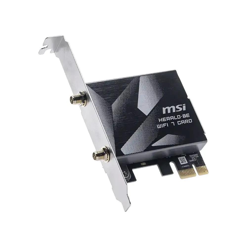Placa de Rede MSI Herald BE9400 (Wi-Fi 7 - 5764 Mbit/s - PCI Express) — miniatura 4