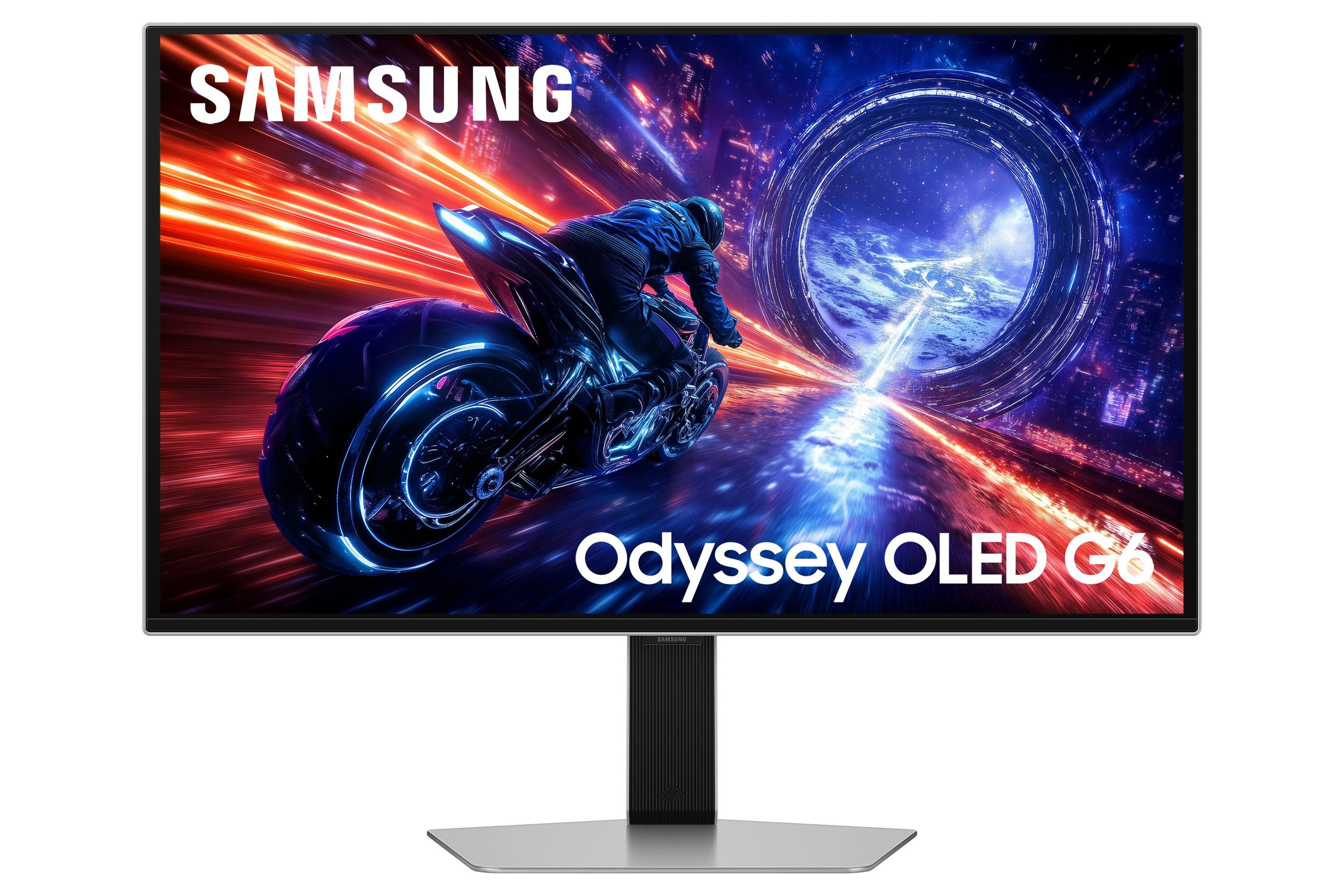 Monitor SAMSUNG Odyssey OLED G6 G60SF (27" - OLED - 500 Hz - Prateado)