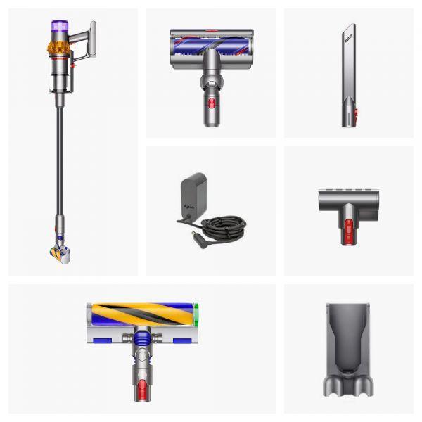Aspirador Vertical 2 em 1 DYSON V15 Detect Absolute (2026) (Altura 126 cm - Aço inoxidável), miniatura 4