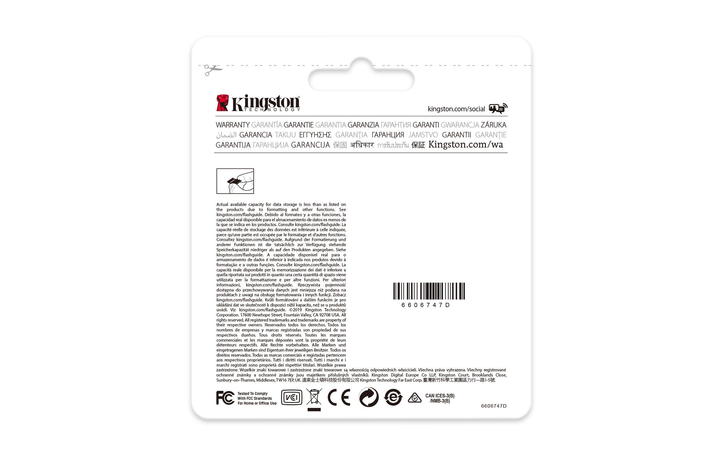 Cartão de Memória KINGSTON High Endurance SDCE/128GB (128GB - Classe 10 - Até 95 MB/s - Preto e Branco), miniatura 3