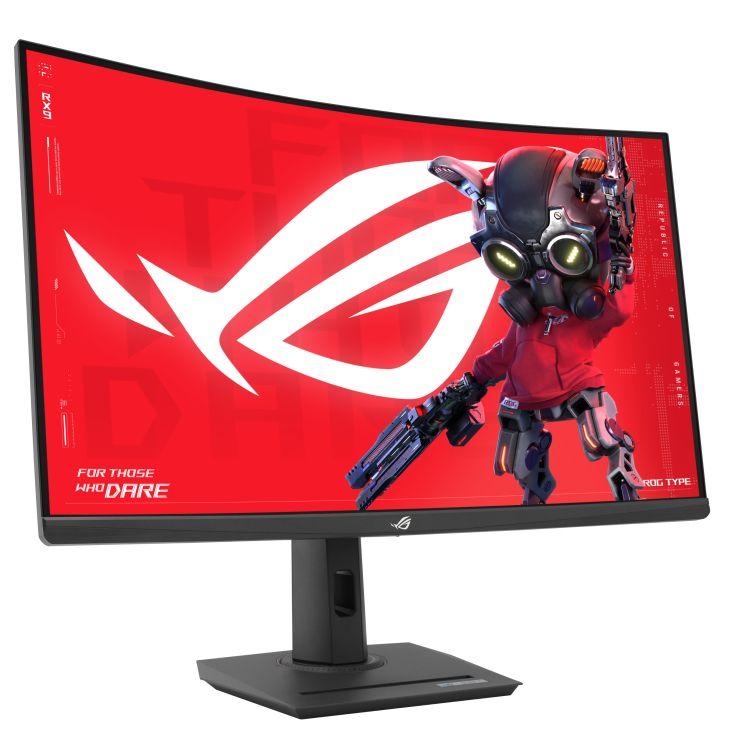 Monitor ASUS ROG Strix XG32WCMS (31,5" - Fast VA - 280 Hz - Preto) — miniatura 3