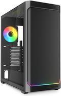 Caixa PC SHARKOON AK4W RGB Strip (ATX, Micro ATX, Mini-ITX - Midi Tower - Metal - Preto)