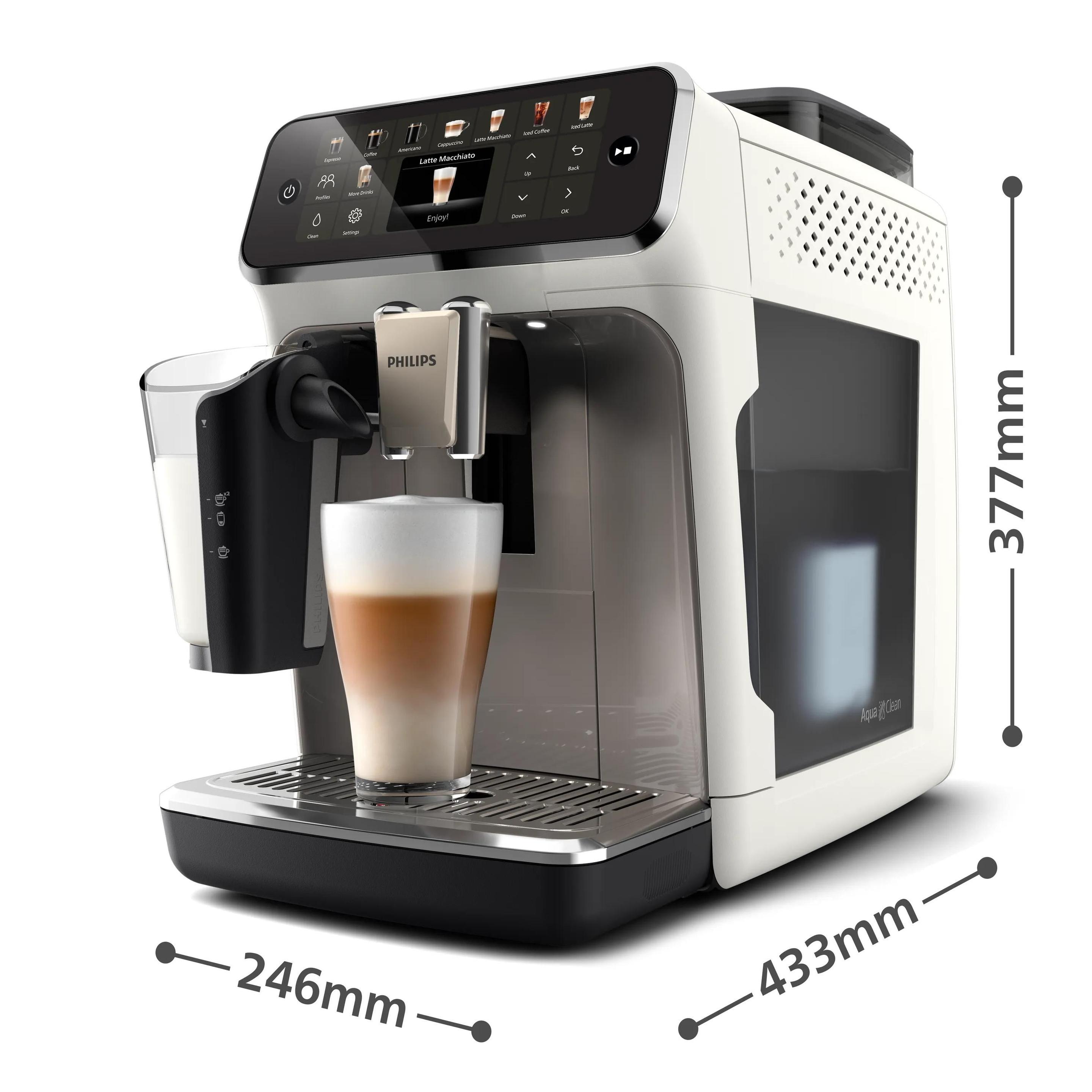 Máquina de Café Expresso PHILIPS 5500 Series EP5545/70 (Grãos de café - 1500 W - 15 bar), miniatura 4
