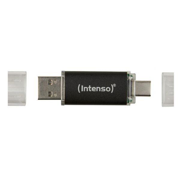 Pen USB INTENSO Twist Line (USB-A / USB-C - USB Type-A / USB Type-C - 3.2 Gen 1 - Antracite) — miniatura 3