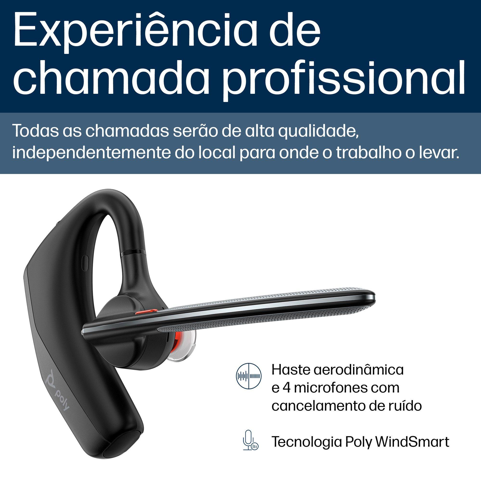 Headset Mono HP POLY Voyager Legend 30 (Monofónico - Sem fios - Intra-aural - Preto), miniatura 4